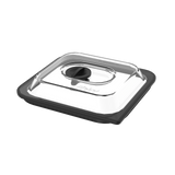 Deckel für GN-Beilagenschale 1/6 60mm - GN-Domdeckel 1/6 Hand-Vakuum