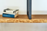 Modulares Regal mit Naturkante aus Eichenholz (150cm)