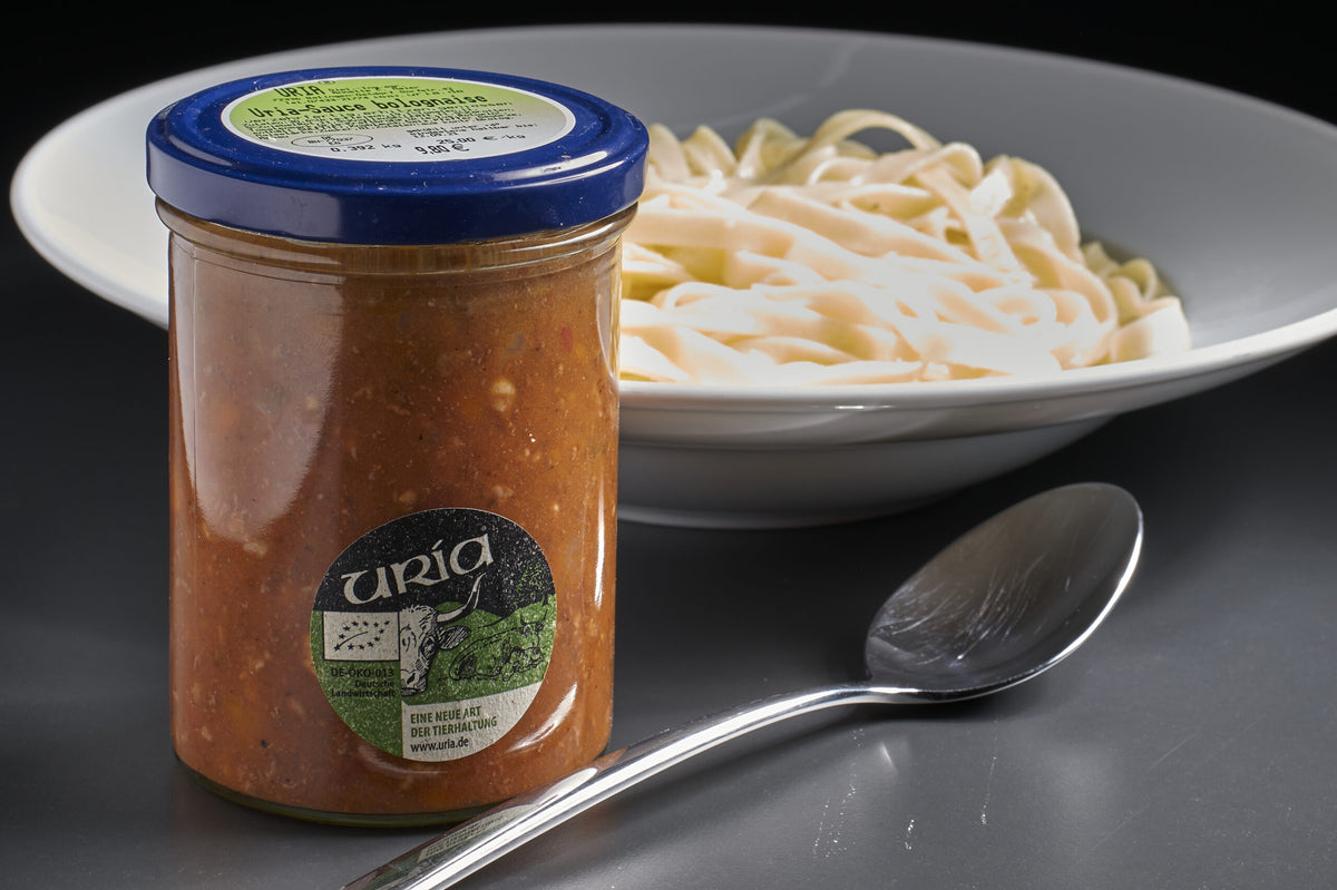 Uria Hackfleischsoße im Glas – Heimathafen Shop