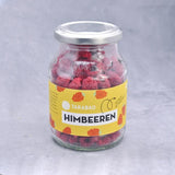 Gefriergetrocknete Himbeeren