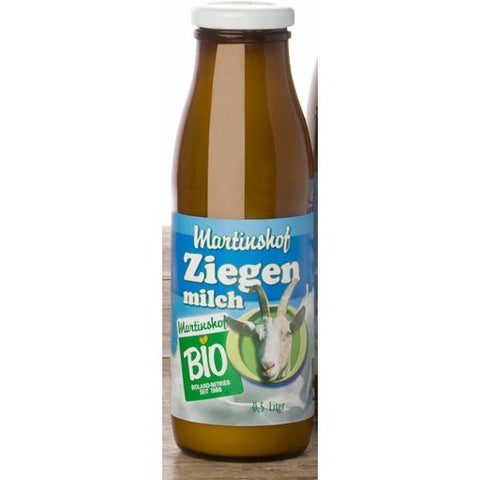 Ziegenmilch Martinshof 0,5l Flasche (Vorbestellartikel)