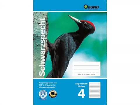 BUND Schulheft DIN A5 (Lineatur 4)