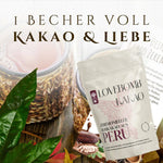 Ein Becher Bio Rohkakao je 35g