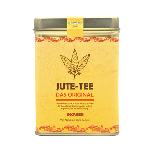 Jute Tee Ingwer 50g mit Teedose