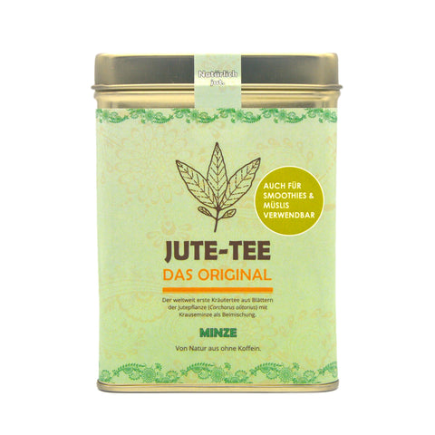 Jute Tee Minze 50g mit Teedose