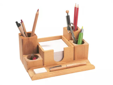 Schreibtisch-Organizer "Maxi" aus Buche