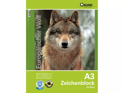 BUND Zeichenblock DIN A3