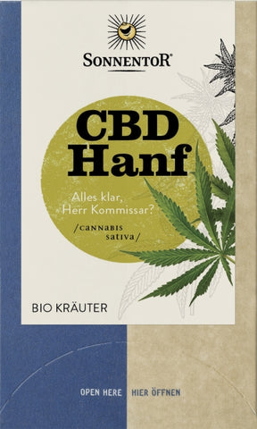 2x CBD Hanftee - 18 Teebeutel á 1,2g von Sonnentor