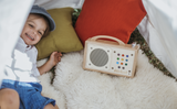 MP3-Player aus Holz für Kinder – hörbert macht Musik zum Kinderspiel