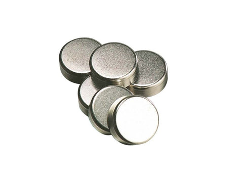 Runde Magnete aus Metall, 10 Stk.