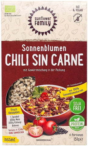 Sonnenblumen Chili sin Carne Bio vegan glutenfrei 131g
