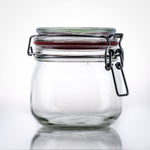 6x Drahtbügelglas 634 ml
