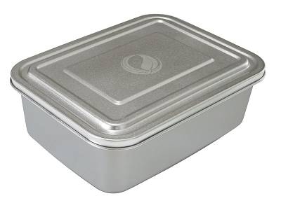 ECOtanka lunchBOX - Vesperdose aus Edelstahl (Deckel und Dose)