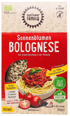 Sonnenblumen Bolognese Bio vegan glutenfrei 131g