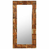 Wandspiegel Altholz Massiv 60x120 cm