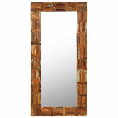 Wandspiegel Altholz Massiv 60x120 cm