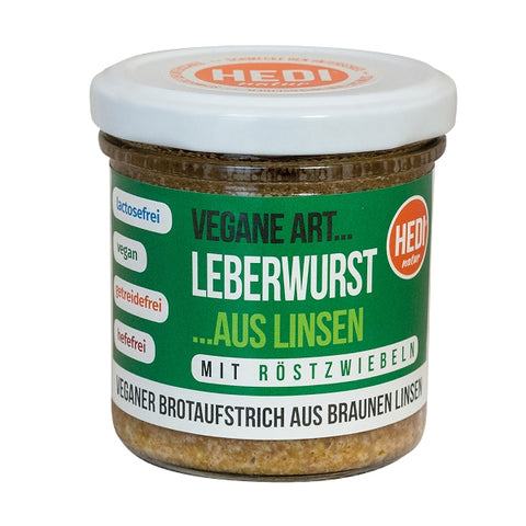 Hedi Leberwurst mit Röstzwiebel vegan 140g