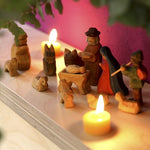 16 Stk. Bienenwachs Teelichter